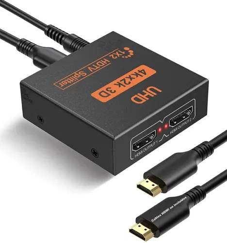 Splitter Hdmi 1x2 1 Entrada 2 Salidas Full Hd 1080p 3d V1.4